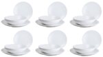 Ceramiczny serwis talerzy 18 el - BIAŁY MAT Ceramic WHITE 18 pcs plates set 24327156