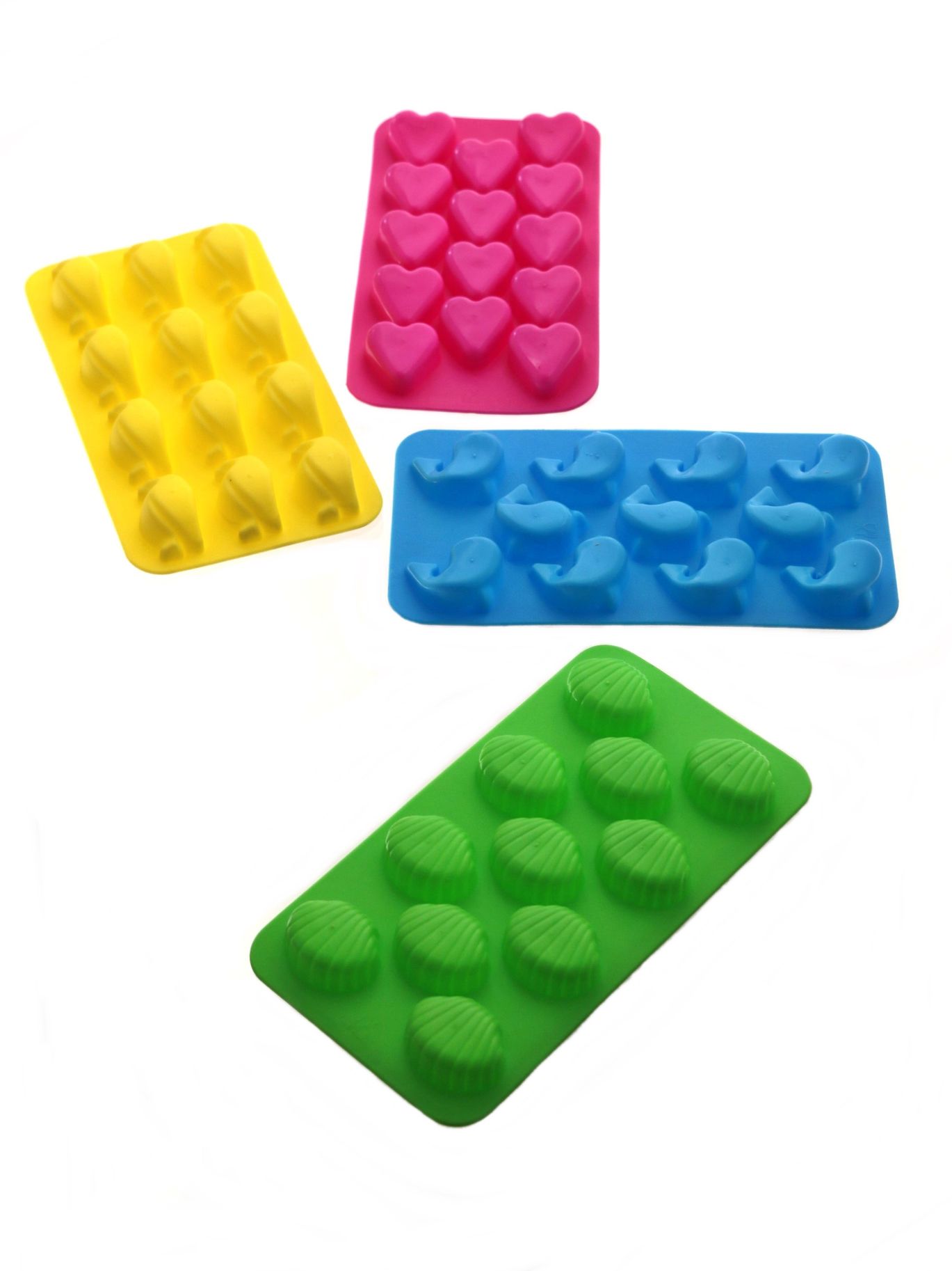Gadget silikonowa foremka do lodu MIX wzórów Gadget silicone mold for ice-cubes MIX 22271007