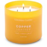 ŚWIECZKA zapachowa Pop Of Color Copper Leather CANDLE Pop Of Color 14.5 oz - Copper Leather