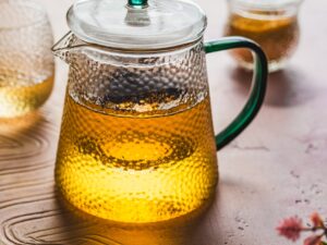 MPL czajnik JACK ze szklanym filtrem 1,0 L ZIELEŃ MPL borosilacate glass JACK tea pot 1,0 L GREEN