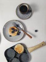 Patelnia do pancakes lub jajek z powłoką marmurkow MARBLE coating frying pancake or egg pan 25020524