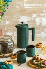 Żeliwna zaparzarka 0,8L SEBASTIANO ciemna zieleń Cast Iron BREWER 0,8L SEBASTIANO dark green