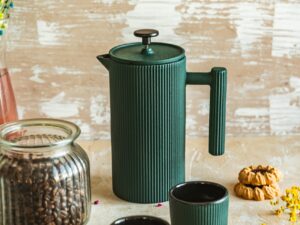 Żeliwna zaparzarka 0,8L SEBASTIANO ciemna zieleń Cast Iron BREWER 0,8L SEBASTIANO dark green