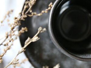 Ceramiczna linia BLACK JEANS CZARNA kawowa 12 el Ceramic Black JEANS BLACK coffe 12 set 24328314