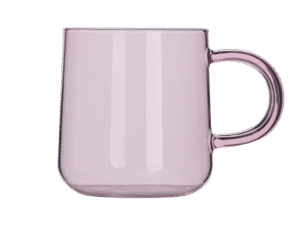 MPL Borosilikatowa szklanka Linia Color PUDROWY RÓ MPL Borosilicate glass Color Line POWDER PINK