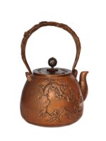 Miedziany czajnik 1200 ml DRZEWO COOPER tea pot 1200 ml SEEKING PLUM BLOSSOMS