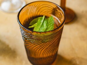 ARBRE szklanka wysoka BRĄZOWA ARBRE long drink glass BROWN