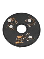 Żeliwna podkładka 13 cm pod dzbanek PTASZEK Cast iron pot or tea pot coaster 13 cm BIRD series