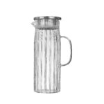 MPL LA BANDE dzbanek ze stalową pokrywką 1,2l MPL LA BANDE boro glass jug with steel lid 1,2 l