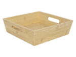 Bambusowa seria 2 in 1 taca & skrzynka 25x25x7,5 Bamboo serie 2 in 1 tray & storage box 23492275