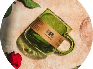 MPL Borosilikatowa szklanka Linia Color ZIELONY MPL Borosilicate glass Color Line GREEN