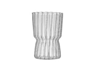 MPL LA BANDE boro glass X SHAPE cup 330 ml MPL LA BANDE boro glass X SHAPE cup 330 ml