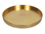 GADGET taca pod talerz 32 cm x 3 cm ZŁOTA GADGET plastic TRAY 32 x 3 cm gold 22283486