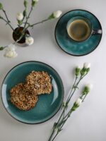 Ceramiczna linia BLACK Jeans BUTELKOWY kawowa 12el Ceramic Black Jeans BOTTLE coffe 12 set 24328351