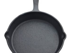 Żeliwna patelnia okrągła z rączką 20 cm ŻELIWO CAST IRON Frying pan 20cm 23460364 new price