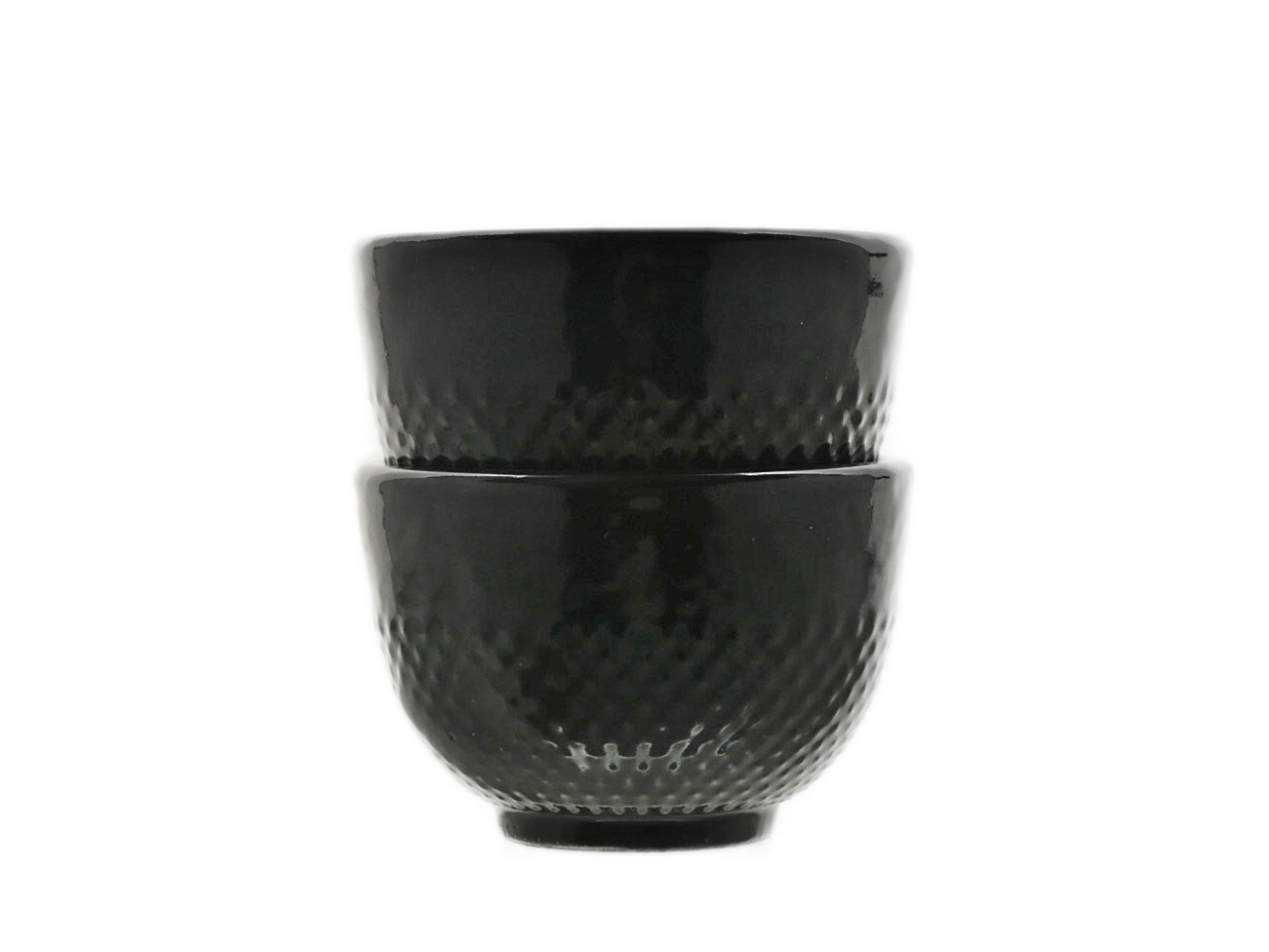 Żeliwne czarki do herbaty zestaw 2 sztuk 150 ml DB Cast iron japanese cups set of 2 pcs DOUBLE B SALE - obrazek 5
