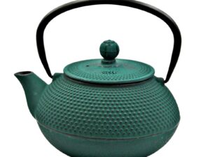 Żeliwny dzbanek zaparzacz 0,8 l GIFT CIEMNA ZIELEŃ Cast iron japanese teapot 0,8L GIFT ONE OLIVE