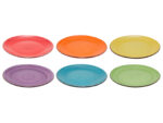 Ceramiczna linia RAINBOW DUŻY TALERZ 31 pizza cias Ceramic RAINBOW line PLATE 31cm mix col 24326796