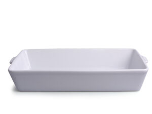 Ceramiczna linia BIAŁA półmisek do zapiekania 13" Ceramic WHITE rectangular baking dish 24302934