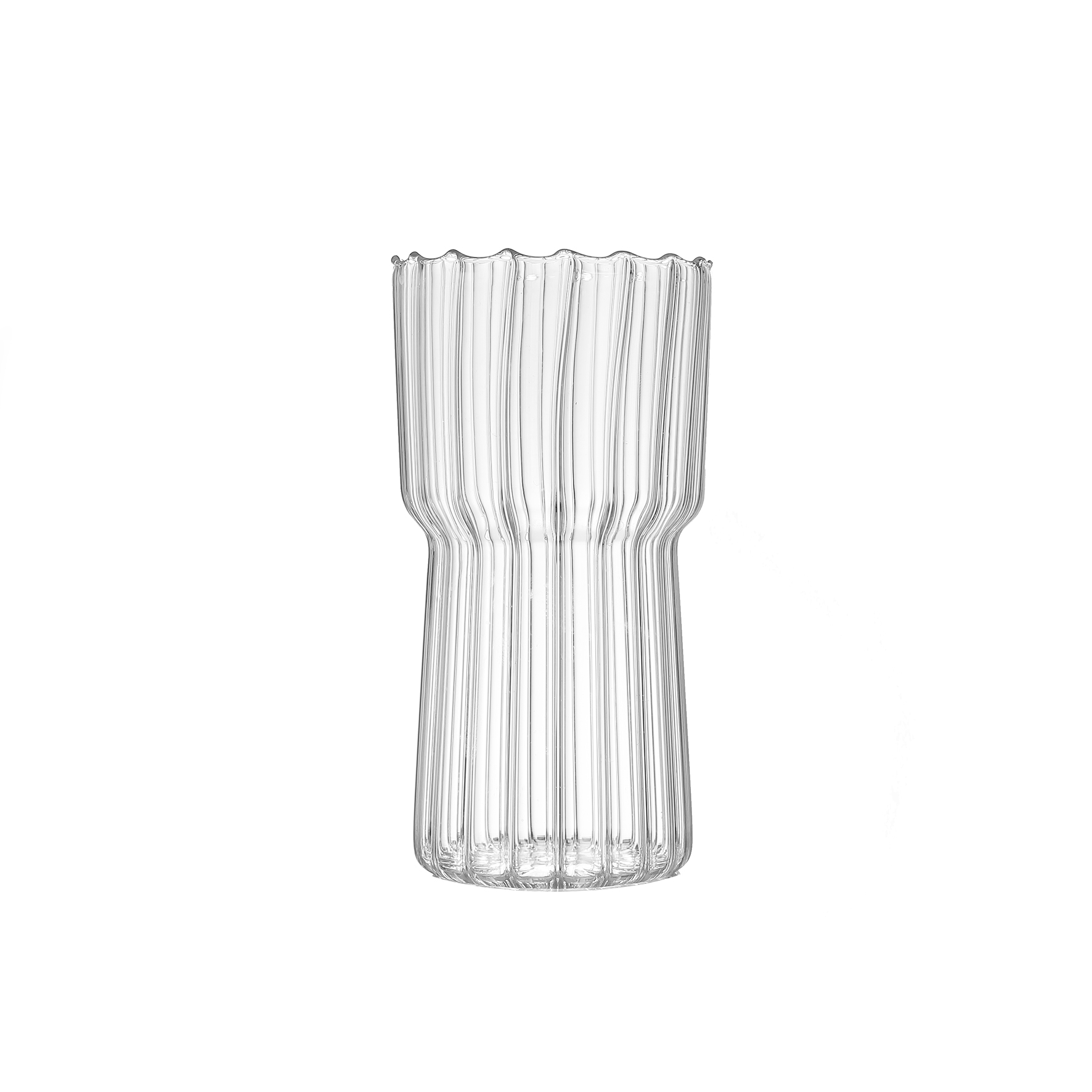 MPL LA BANDE szklanka X kształt wysoka 550 ml MPL LA BANDE boro glass X SHAPE cup high 550 ml