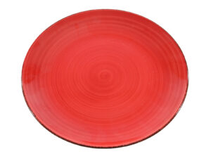 Ceramiczna linia RED - talerz 27 cm Ceramic RED line PLATE 27 cm 24326398