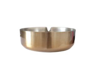 Metal ashtray GOLD 22090045 9,5 cm Metal ashtray GOLD 22090045 9,5 cm