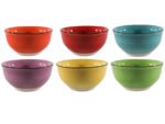 Ceramiczna linia RAINBOW - miska 12 cm mix kolorów Ceramic RAINBOW line BOWL 12 cm mix col 24326734