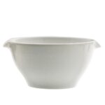 Porcelanowa miska bulionówka 15,5 cm z dzióbkiem Porcelain bowl for soup with ear 15,5 cm 24302876