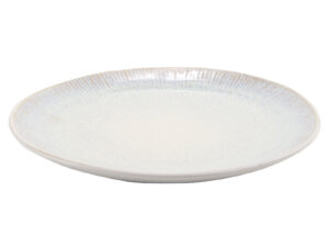 Ceramiczna linia WHITE JEANS KREM talerz 22 cm Ceramic WHITE JEANS CREAMY plate 22 cm 24328035