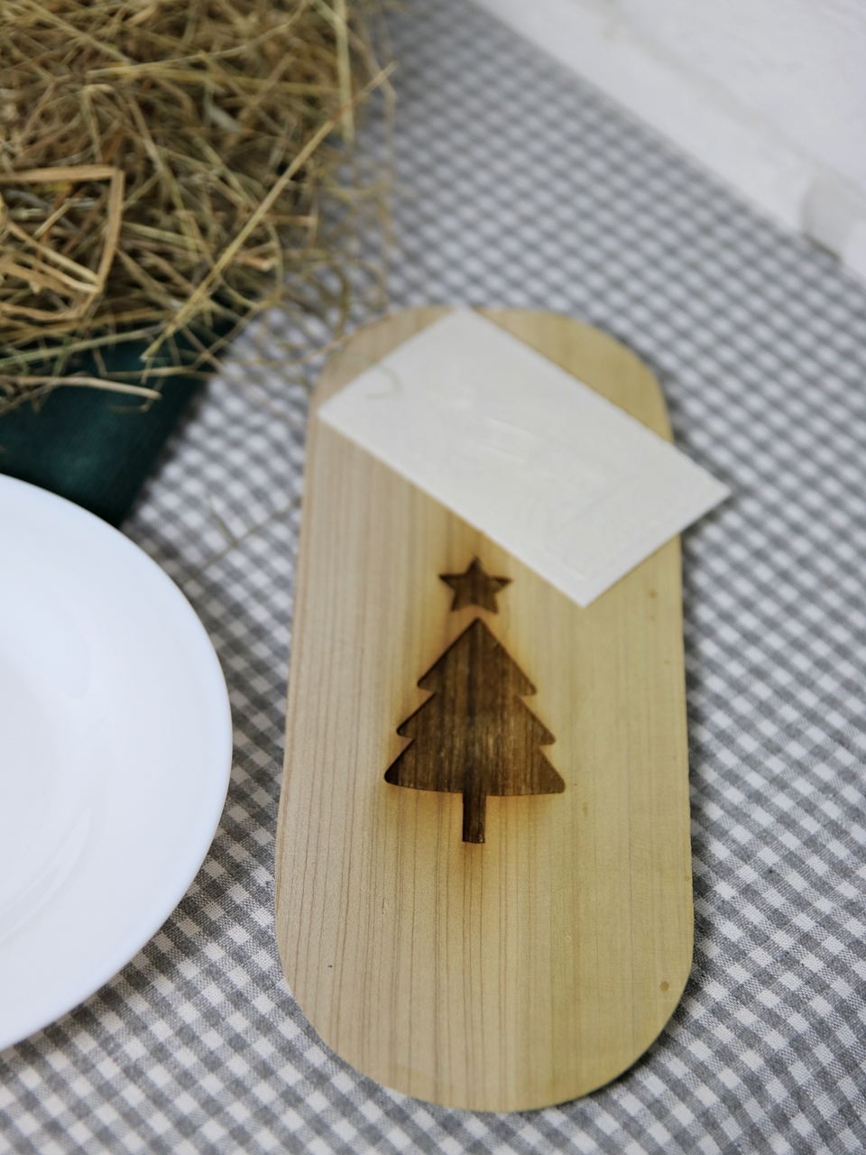 Drewniana podkładka ze wzorem Wooden coaster with design - obrazek 3