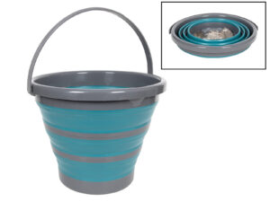 Picnic camper WIADRO rozkładana do mycia Picnic Camper silicone round bucket 10 L 23375203