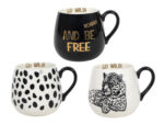 Porcelain mug WILD 370ml 24301529 set of 6 pcs Porcelain mug WILD 370ml 24301529 set of 6 pcs
