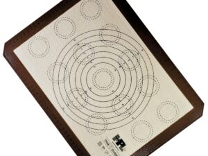 Silikonowa mata do pieczenia 40x30 cm WZÓR C kółka Silicone baking mat 40x30 cm DESIGN C circle