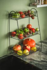 METALOWY druciany STOJAK NA PRZYPRAWY 3 poziomy Wire metal SPICE RACK 3 level 23491512