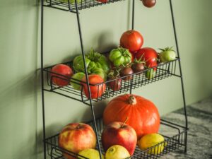 METALOWY druciany STOJAK NA PRZYPRAWY 3 poziomy Wire metal SPICE RACK 3 level 23491512