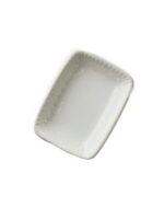 Ceramiczna linia OMBRES W miseczka do dipów 8 cm OMBRES WHITE line dip bowl 8 cm