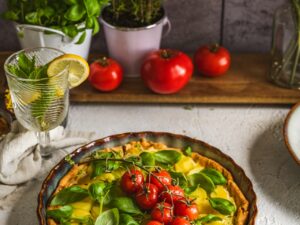 Ceramiczna linia OMBRES forma do pieczenia tarty  OMBRES line tarta baking form 26 cm