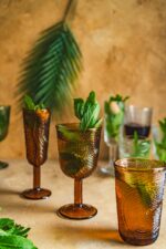 ARBRE kieliszek do wina BROWN ARBRE wine glass BROWN