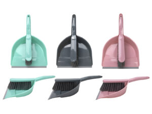 Gadget szczotka zmiotka i szufelka  Gadget dustpan and broom 3 colors mix 23491325