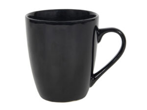 Ceramiczna linia CZARNY POŁYSK - kubek  Ceramic GLOSSY BLACK line mug  24306549