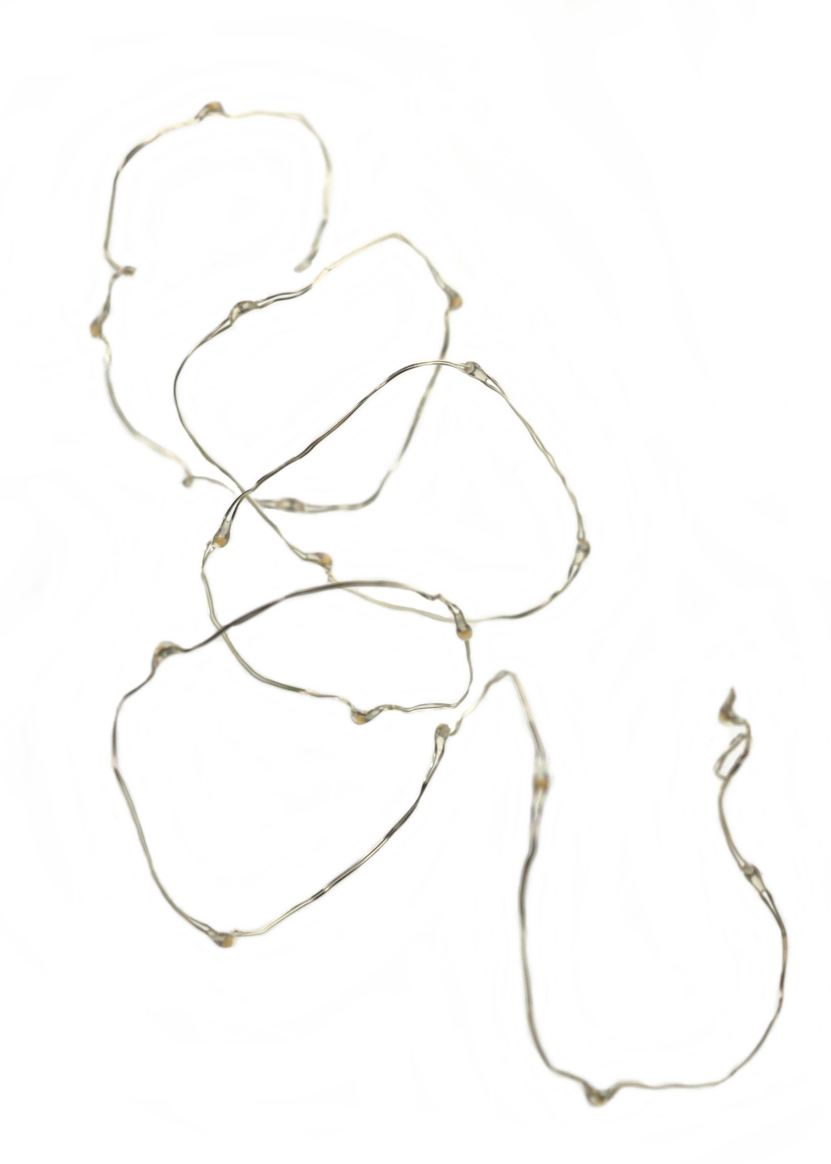 LED drucik srebrny ciepłe 10 diod 1 m AA TIMER LED wire silver warm 10 light 1m 23139356 AA TIMER - obrazek 4