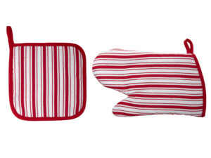 Zimowy zestaw kuchenny łapka i rękawica Deco Winter textil kitchen set 23099421