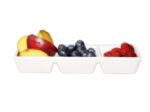 Porcelanowa naczynie do serwowania 21x7x3 cm Porcelain serving dish rectangular 3pack 24303967