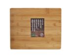 Bambusowa seria duża GRUBA deska 38 cm Bamboo serie cutting board 38x31x3,5 cm 24501210