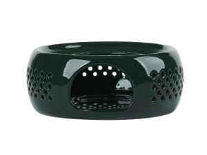 Bisette CIEMNO ZIELONY A ceramiczny podgrzewacz Bisette DARK GREEN A ceramic WARMER for tea pot