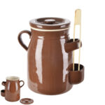 MPLCo Ceramiczna beczka z pokrywą 2,5l Ceramic pot for cucumber 2,5l 111684