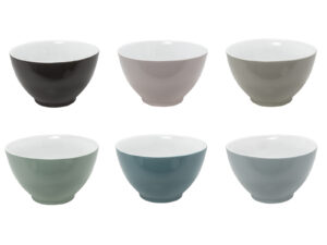Porcelanowa linia Pastel MISKI mix 6 kol Porcelain PASTEL line BOWL 24302389