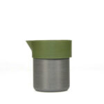 Deco uniweralna GRUBA puszka aluminowa 0,6l Deco TIN Grey and Green  0,6 l