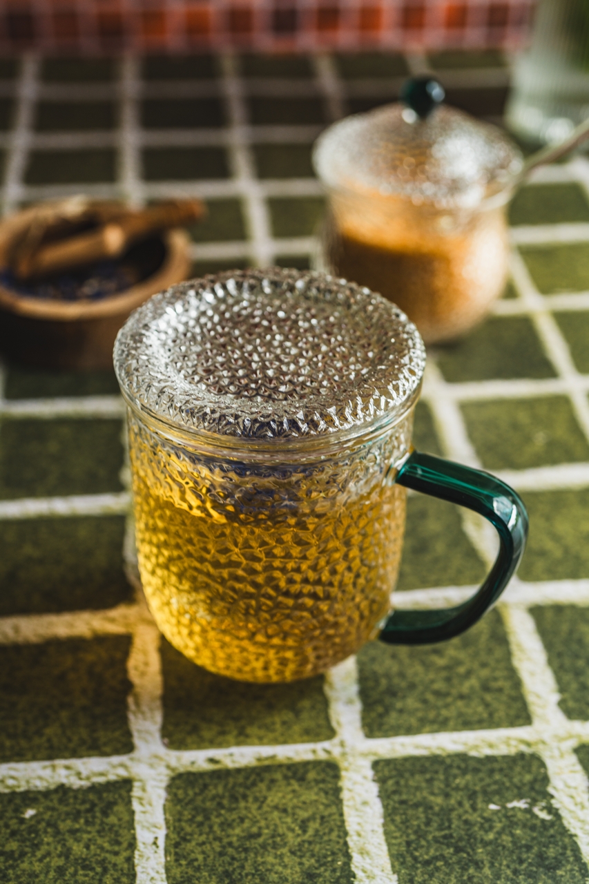 MPL szkło JACK zaparzacz 400 ml z filtrem ZIELEŃ MPL borosilacate JACK cup 400 ml with filter GREEN