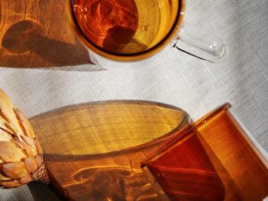 Szklanki termiczne NEW 300 ml - AMBER kpl 2szt MPL glass double wall NEW set 2 pcs AMBER 250 ML